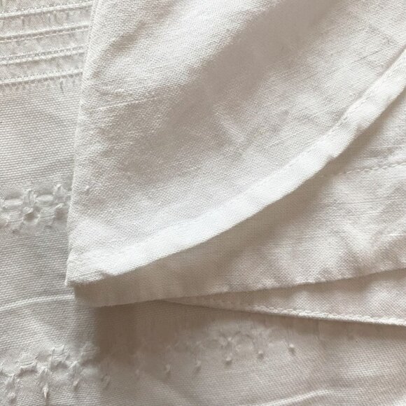 NWT RHYTHM LIVIN WHITE LONG SLEEVE TIE FRONT TUNIC - S - Picture 10 of 11